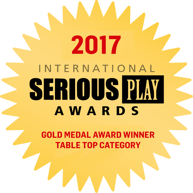 Gold Winner Serious Play Awards 2017